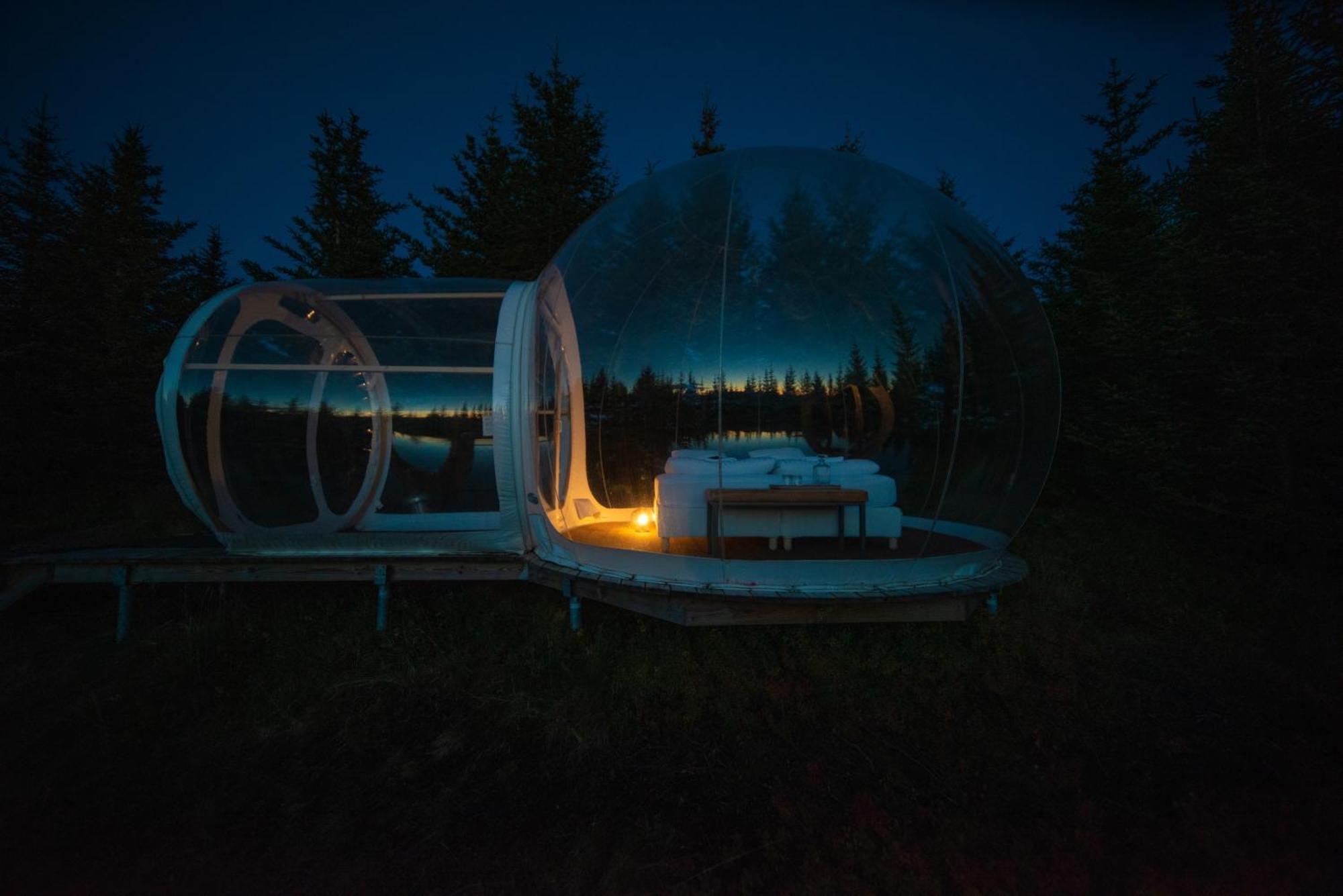 Buubble Hotel - Hrosshagi Selfoss Exterior photo