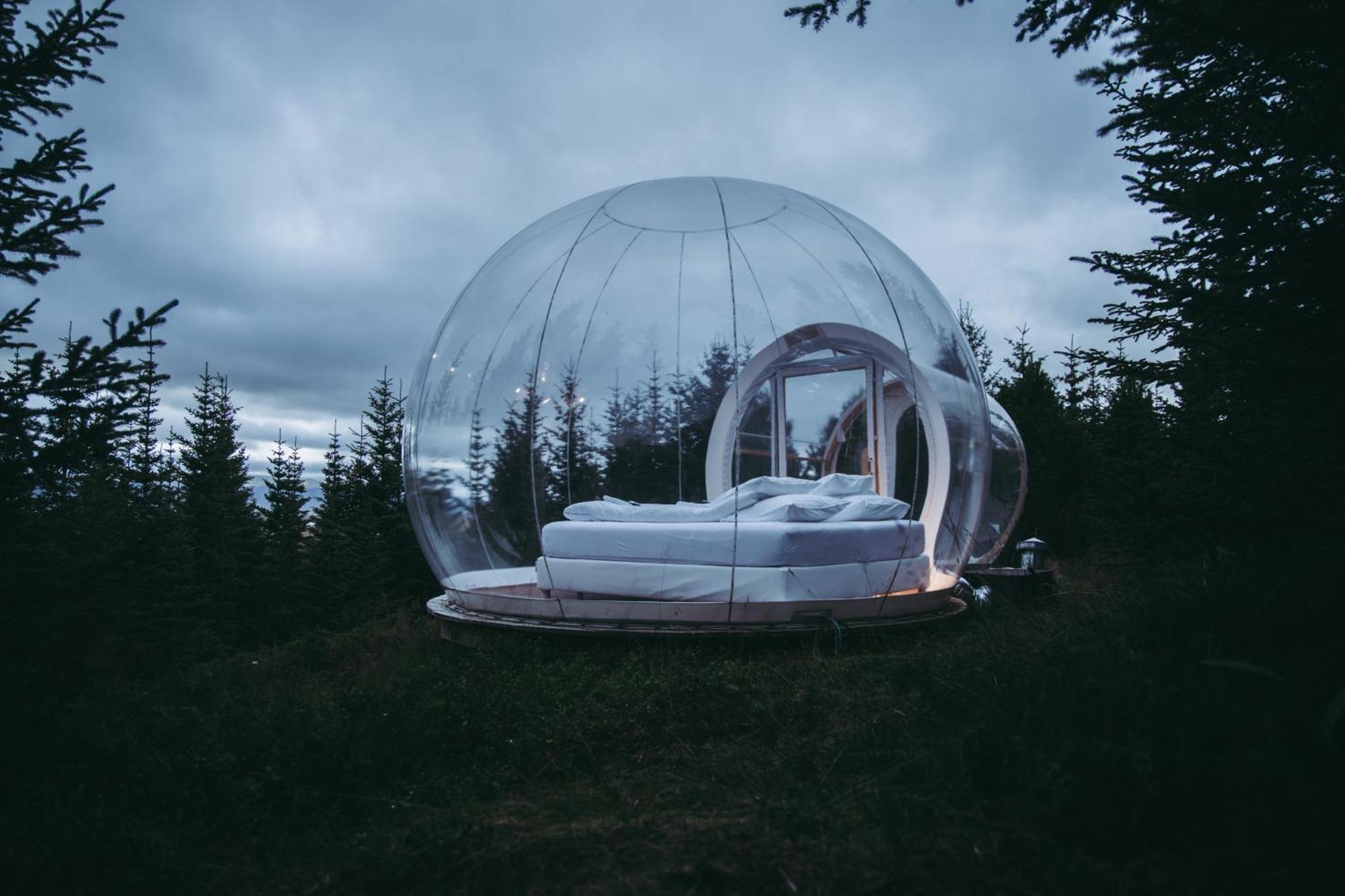 Buubble Hotel - Hrosshagi Selfoss Exterior photo