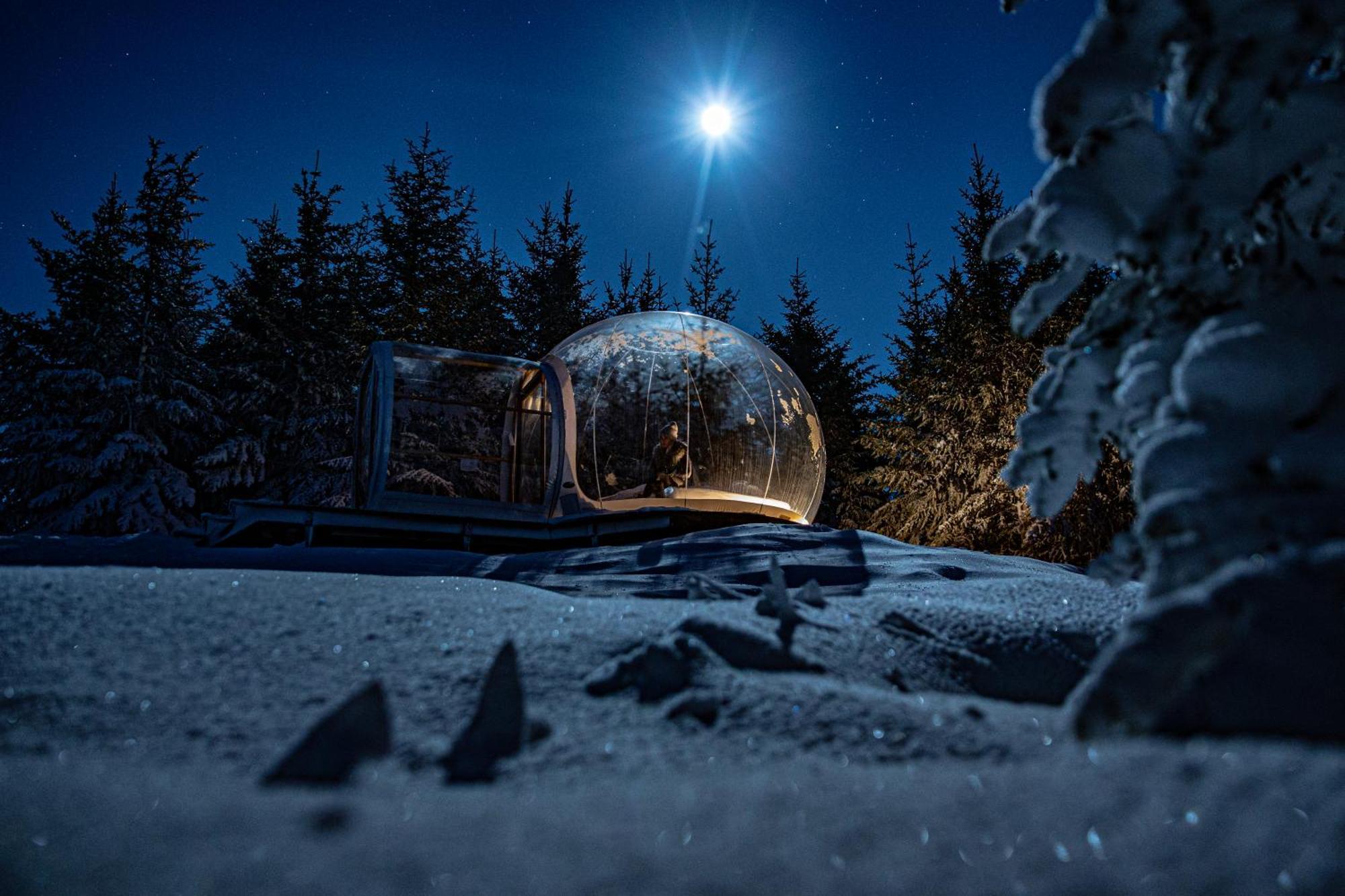 Buubble Hotel - Hrosshagi Selfoss Exterior photo