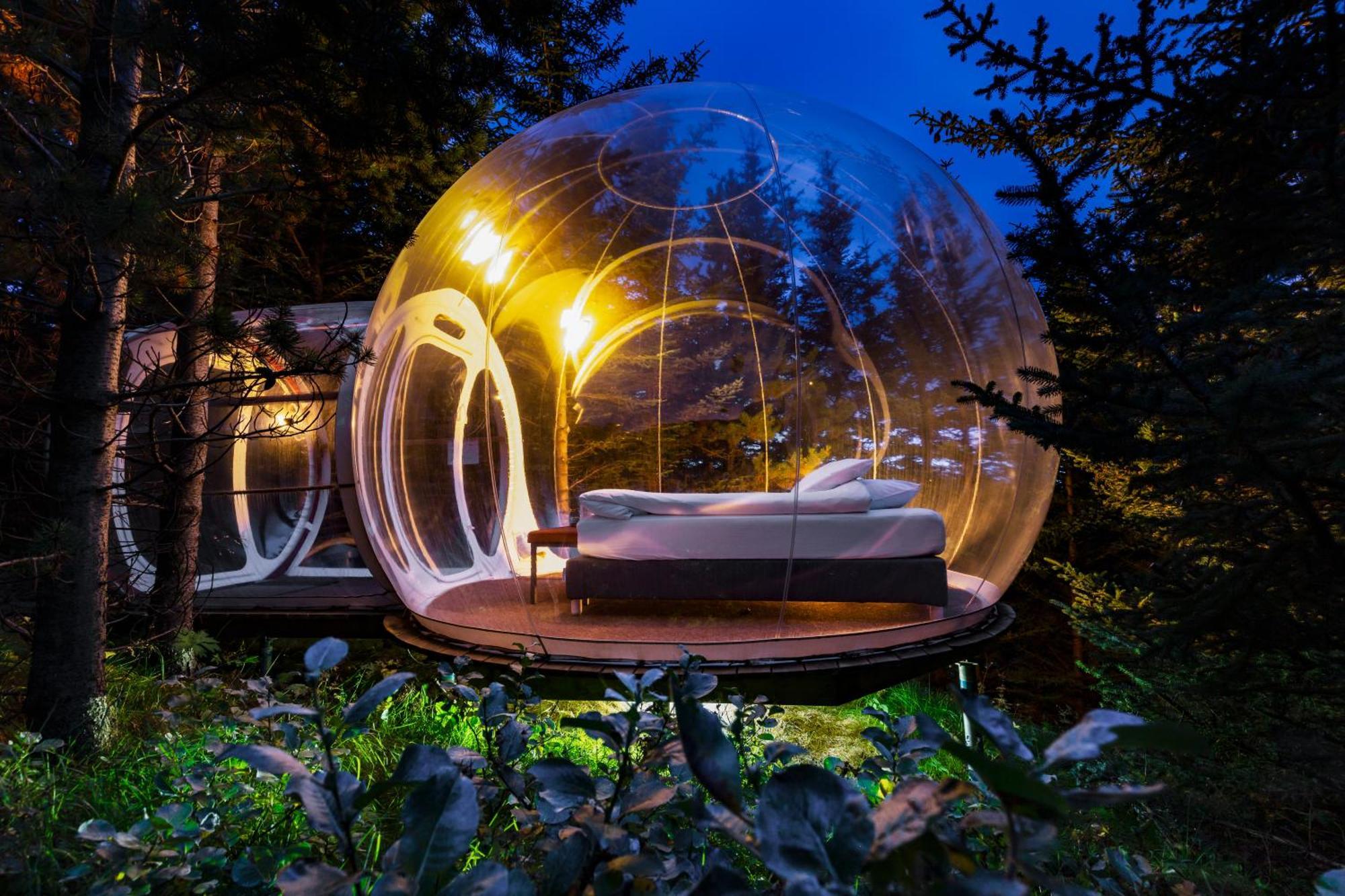 Buubble Hotel - Hrosshagi Selfoss Exterior photo